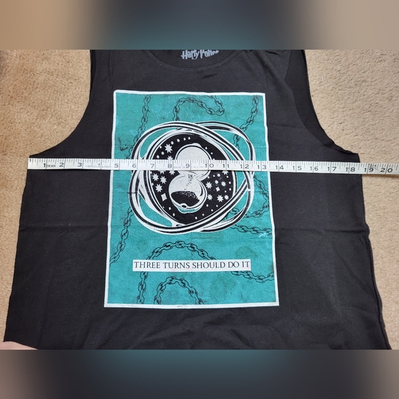 NWT! Harry Potter Time Turner Muscle Tank Top Size Large! - Picture 6 of 7